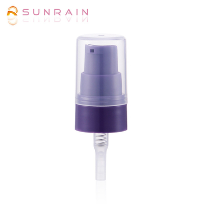 त्वचा की देखभाल के लिए एसआर -801 प्लास्टिक कॉस्मेटिक क्रीम उपचार पंप, 18/410