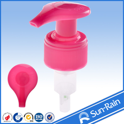 रंगीन प्लास्टिक शैम्पू के लिए लोशन मशीन पंप, हाथ प्रक्षालक बोतल