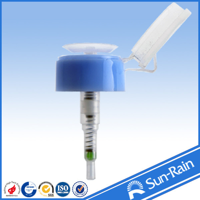 2016 Sunrain प्लास्टिक हाथ रंगीन नए नाखून पंप पदच्युत बोतल के लिए पंप