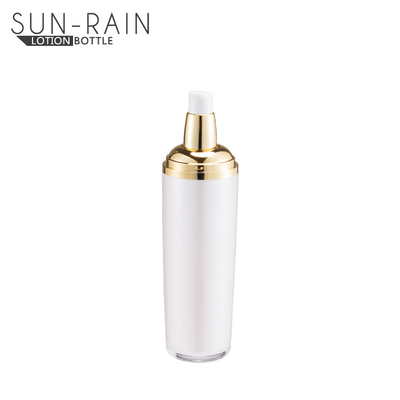 कॉस्मेटिक सेट लोशन बोतल पैकेजिंग 0.23 सीसी के साथ सोने की टोपी SR2263A प्लास्टिक की पंप की बोतल